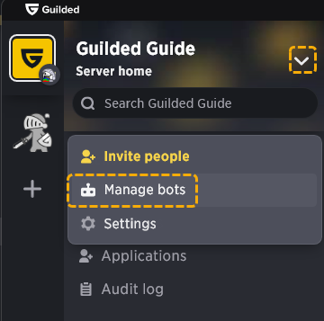 Servidor de discord totalmente configurado e com bots em Brasil