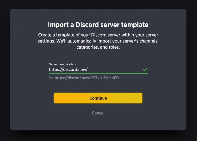 Importing Discord Server Templates – Guilded