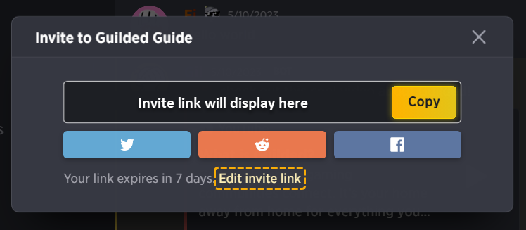 Custom Invite Link – Discord