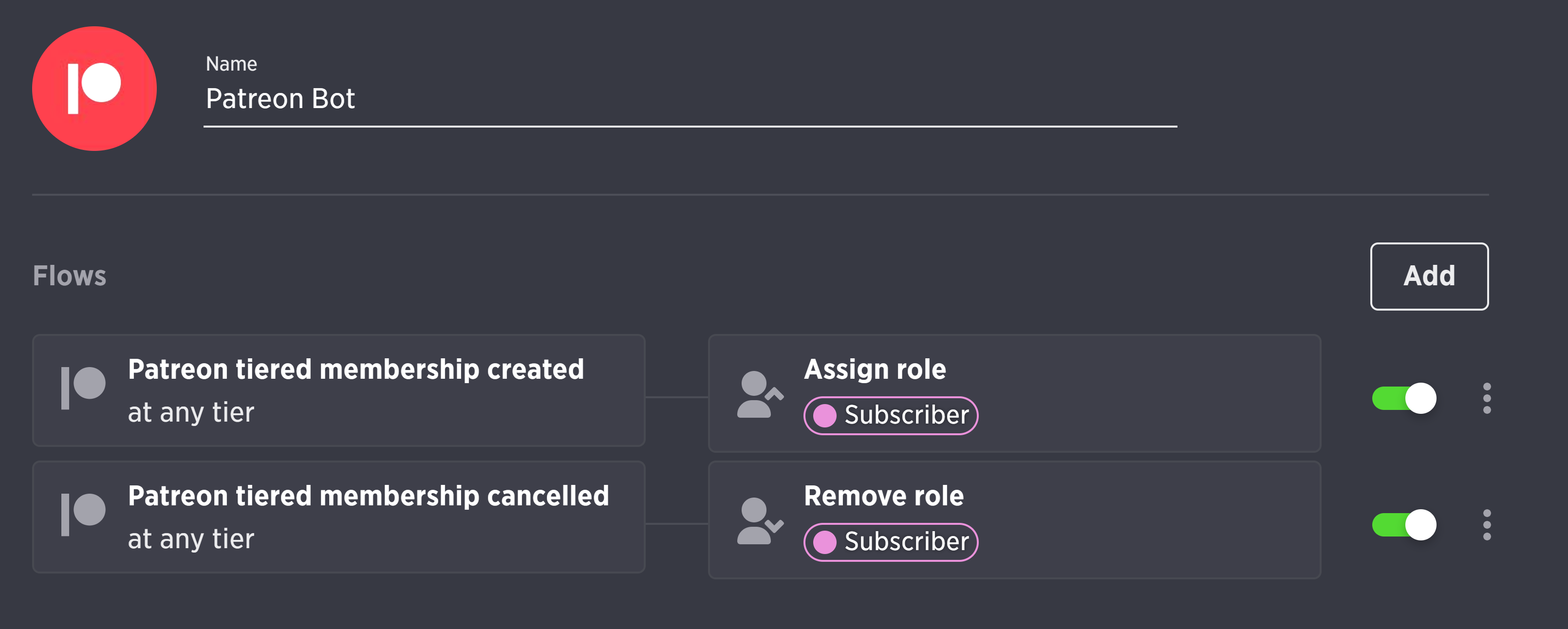 Patreon integrations – Guilded