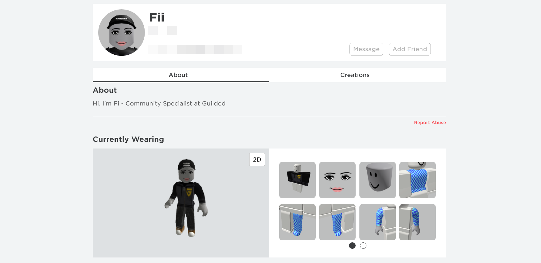 Roblox removed status section from profiles! - Try Hard Guides